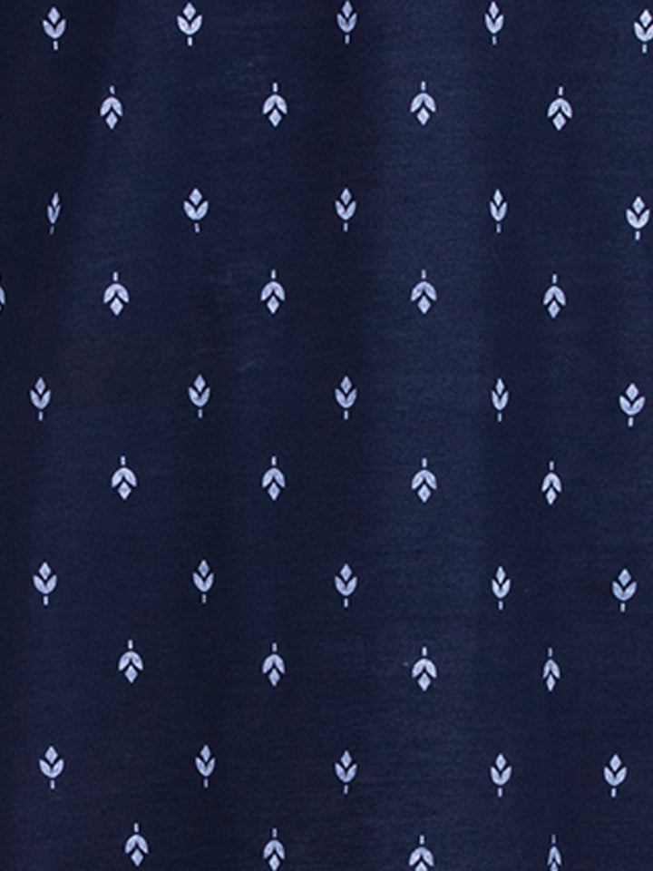 Nightdress long sleeve - leaf