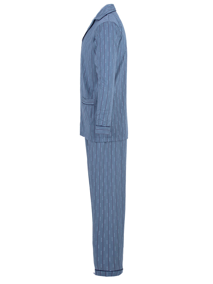 Pyjama Set Langarm - Kragen Classic