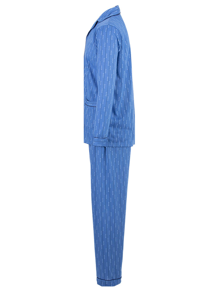 Pyjama Set Langarm - Kragen Classic
