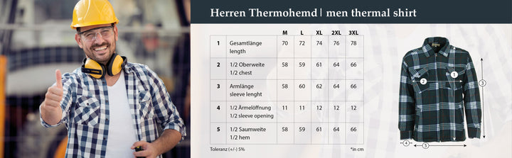 Thermojacke Holzfällerjacke (HT)