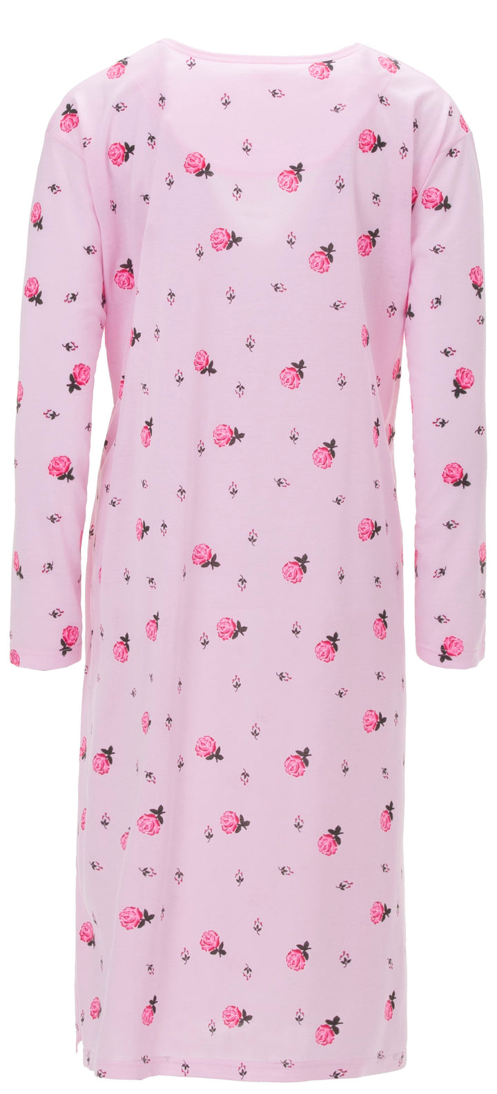 Long Sleeve Nightgown - Blossoms 3XL-6XL