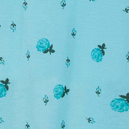 Long Sleeve Nightgown - Blossoms 3XL-6XL