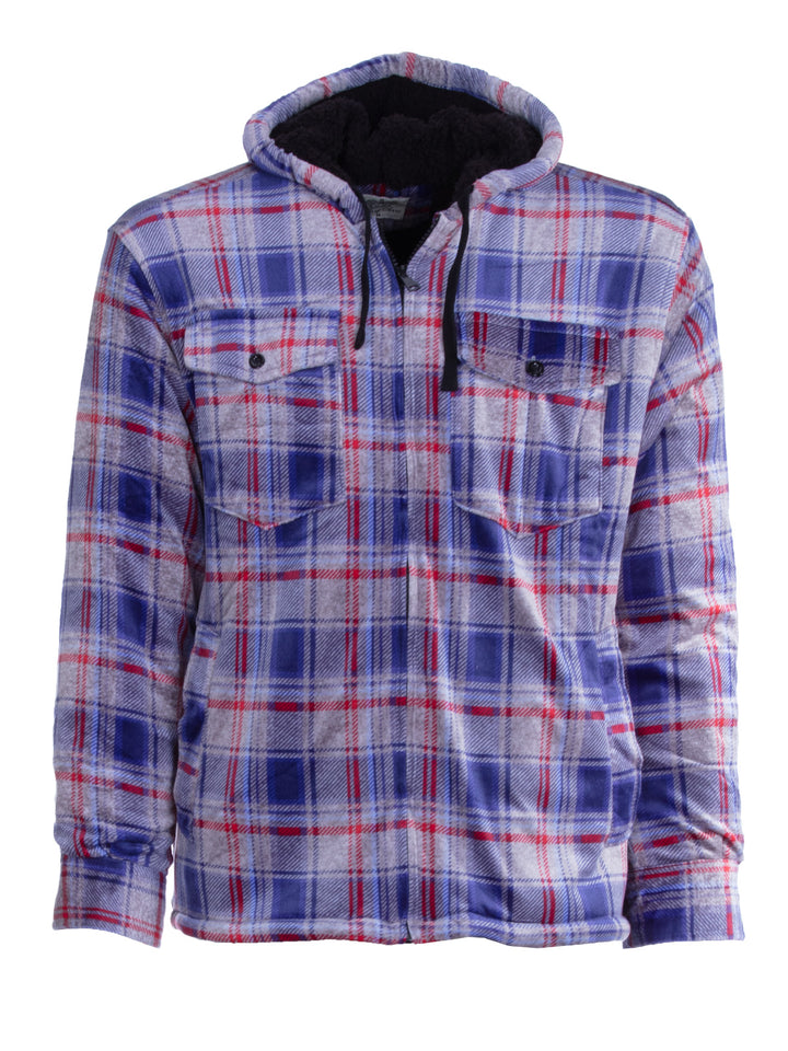 Thermojacke Herren Kapuze - Henrik Karo Hemdjacke Grau