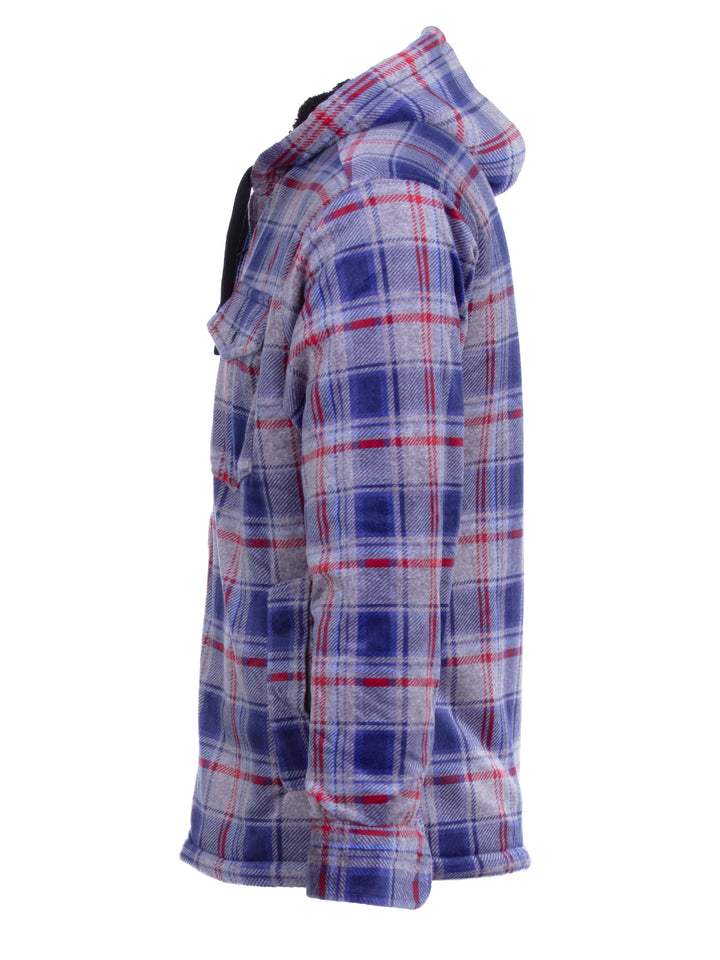 Thermojacke Herren Kapuze - Henrik Karo Hemdjacke Grau