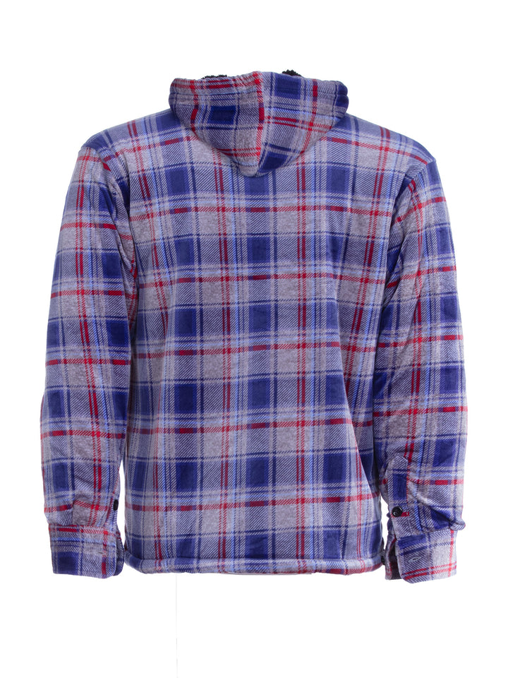 Thermojacke Herren Kapuze - Henrik Karo Hemdjacke Grau