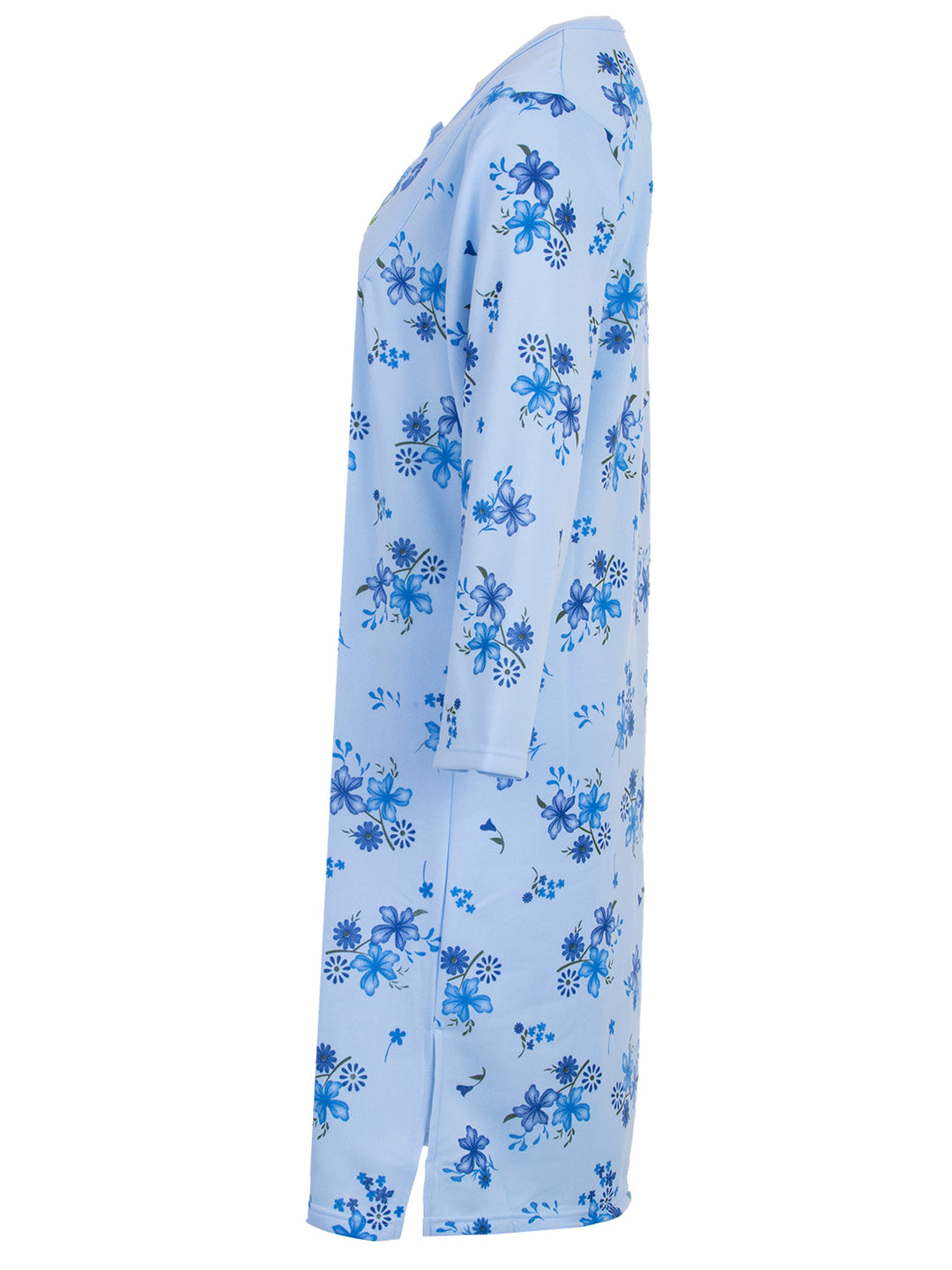 Thermal nightgown - floral print