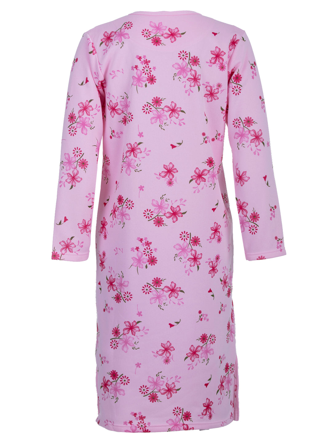 Thermal nightgown - floral print