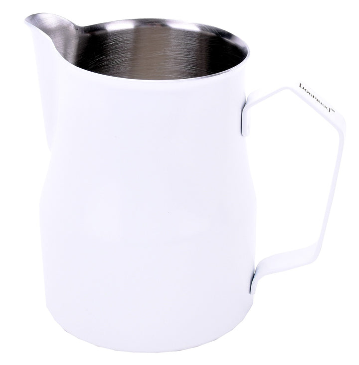 Milk jug latte art white