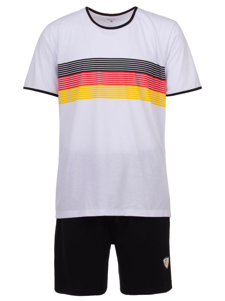 T-Shirt WM EM Set Deutschland Flagge gratis Short