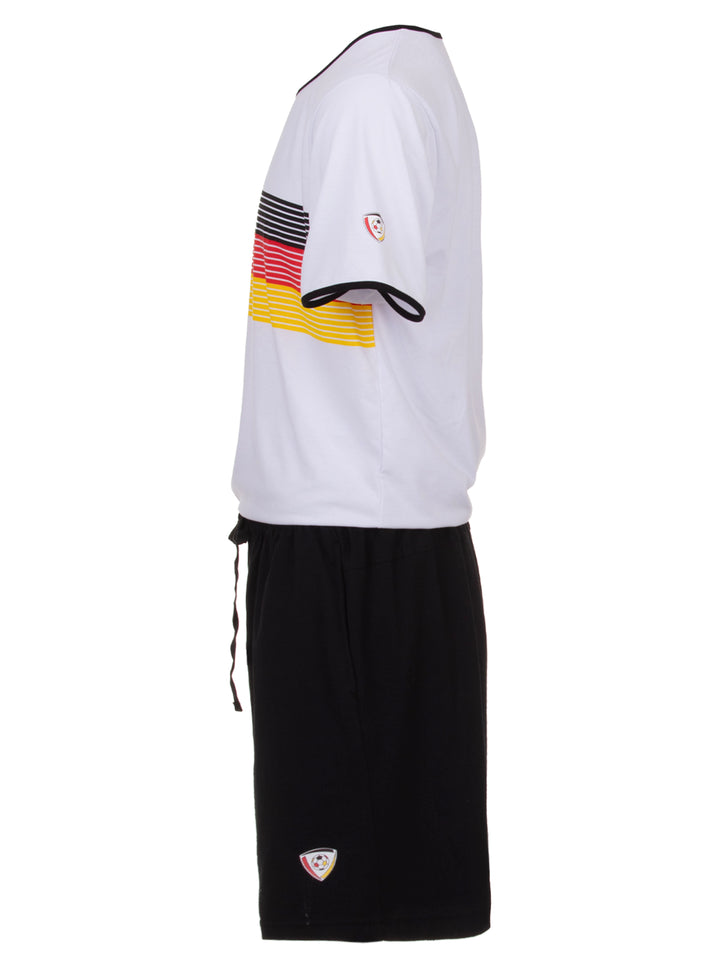 Fan-Set T-Shirt EM Short Deutschland Flagge