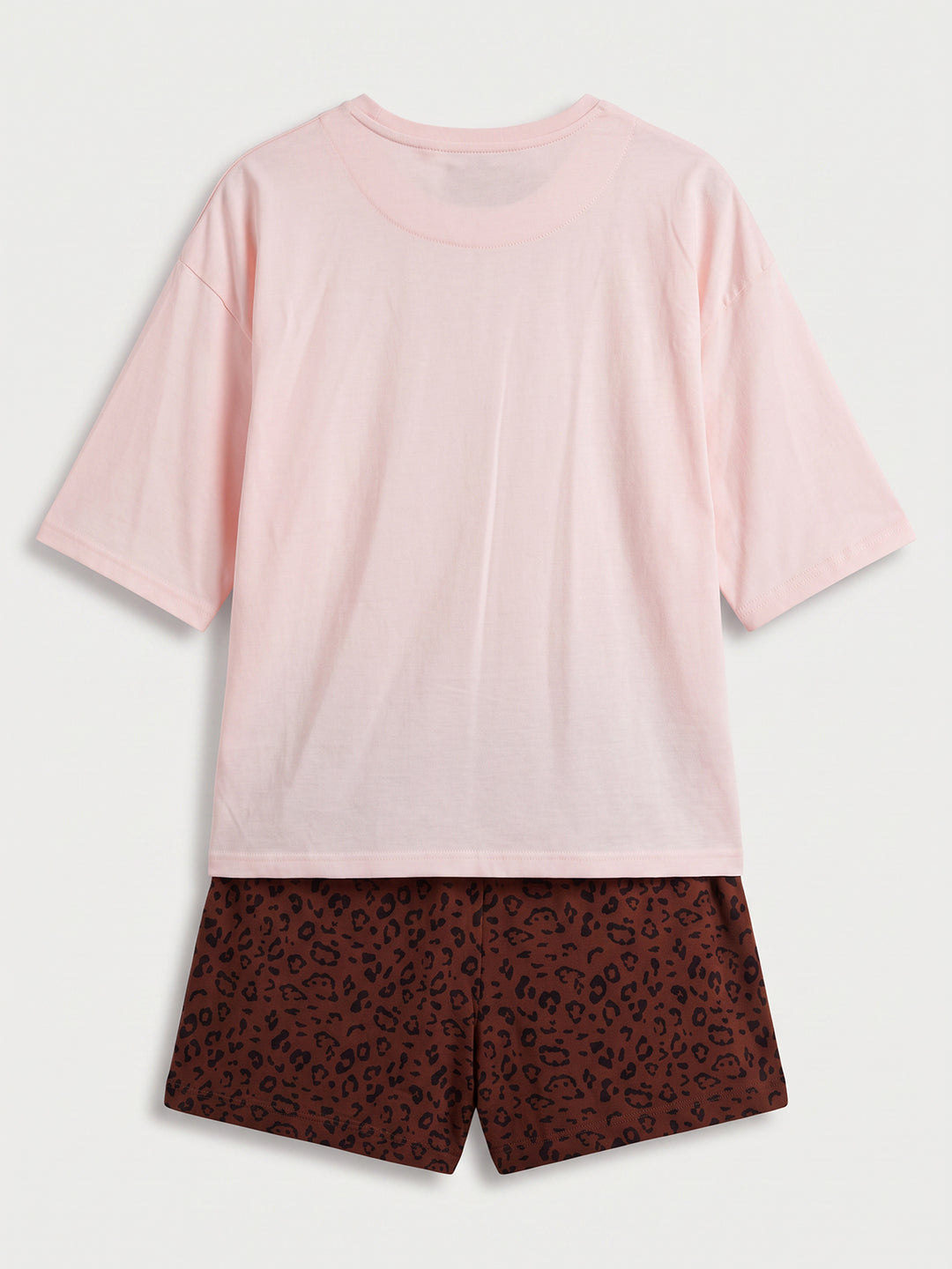 Pyjama Set Shorty - Courtney Love Oversized 1/2 Sleeve Solid