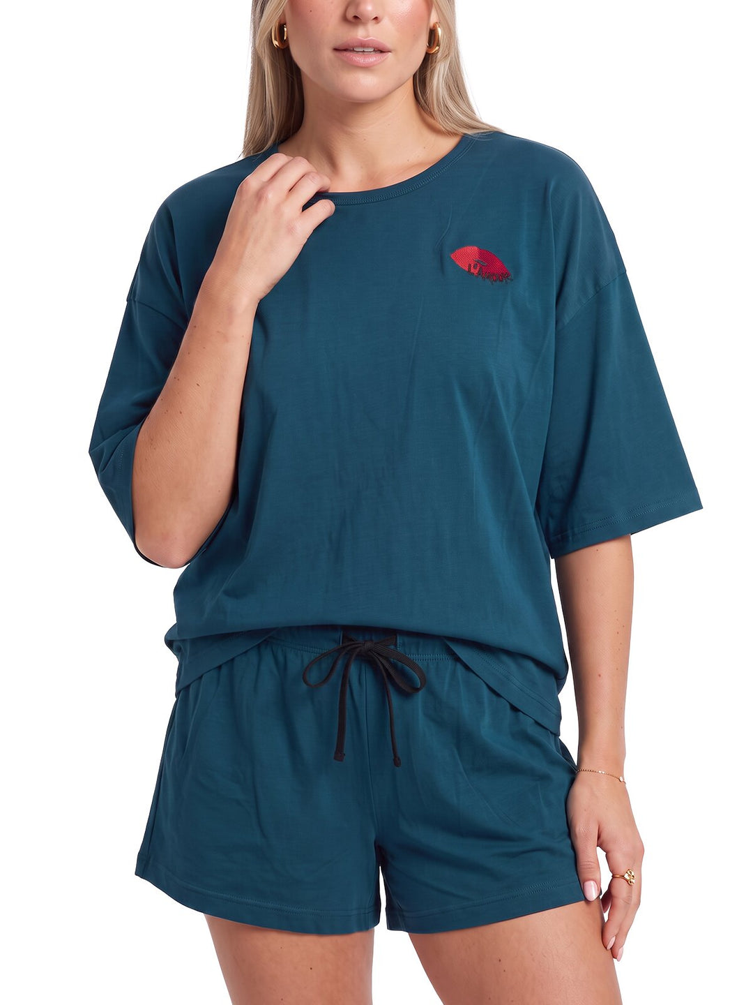 Oversize Pyjama Set Shorty - Courtney L&