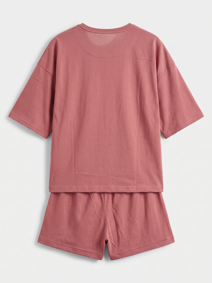 Oversized Shorty Pyjama Set - Courtney L&