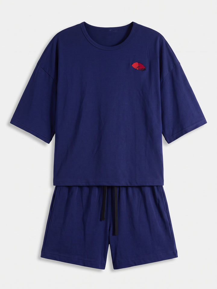 Oversized Shorty Pyjama Set - Courtney L&