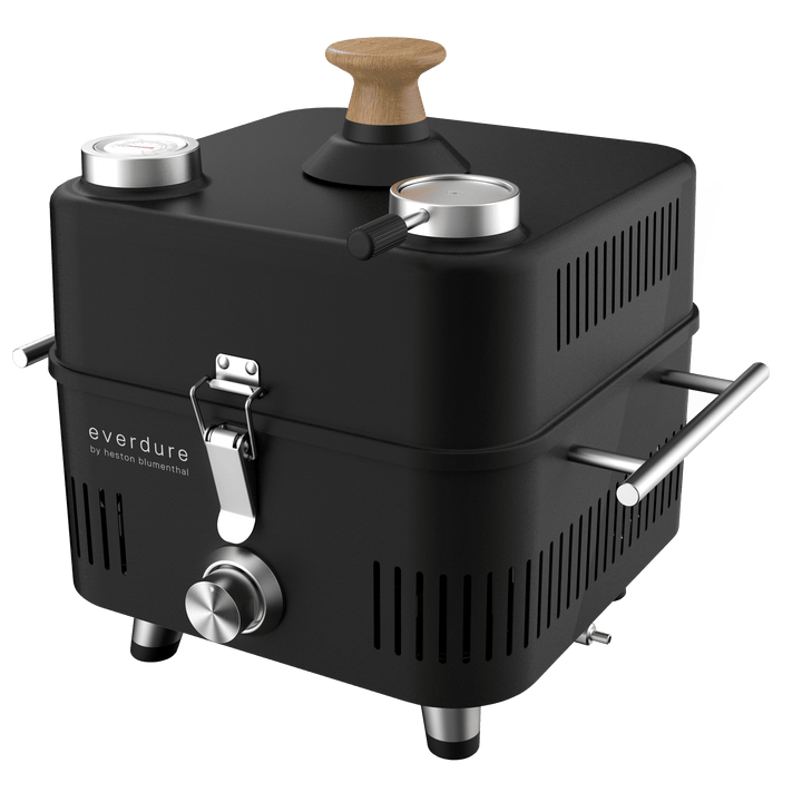 Everdure CUBE ProFlame 360 Tragbarer Gasgrill mit Garhaube
