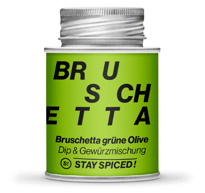 Bruschetta green olive