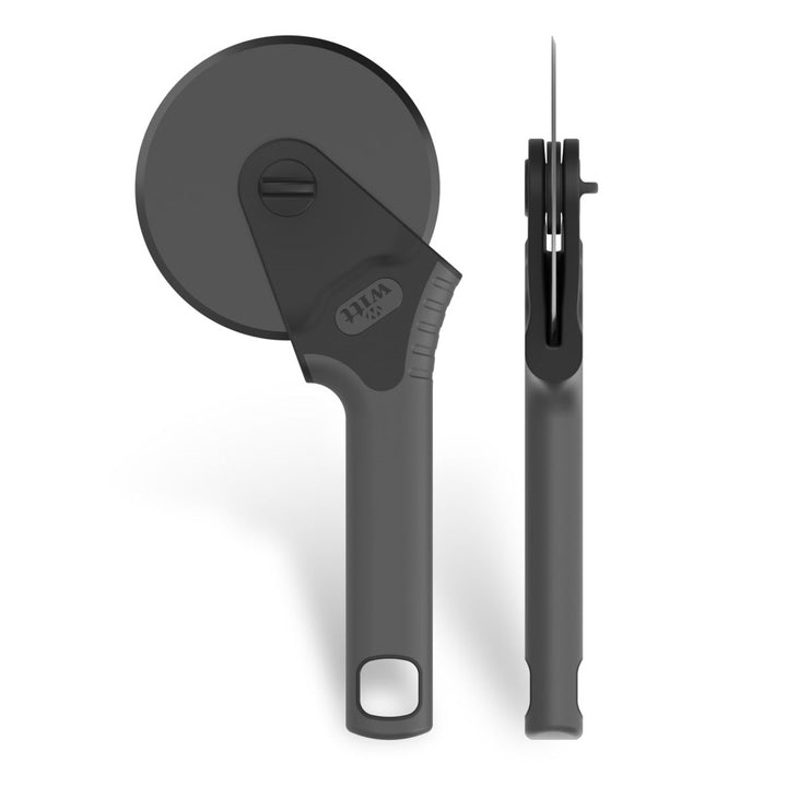 Pizza-Schneiderad Black Edition, mit Softgriff