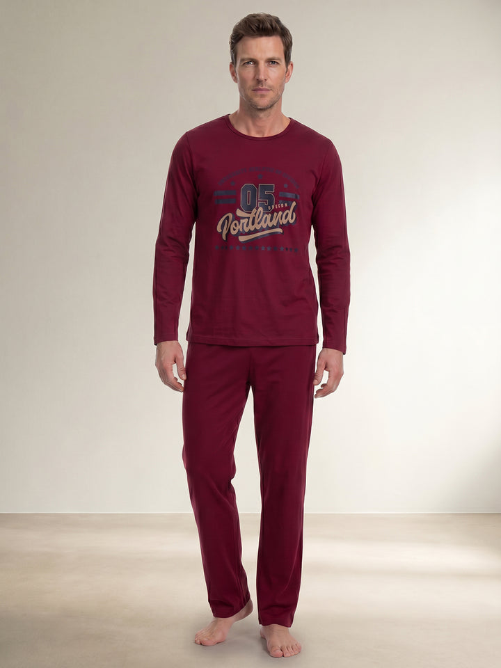 Pajama Set Long Sleeve - Oregon Portland
