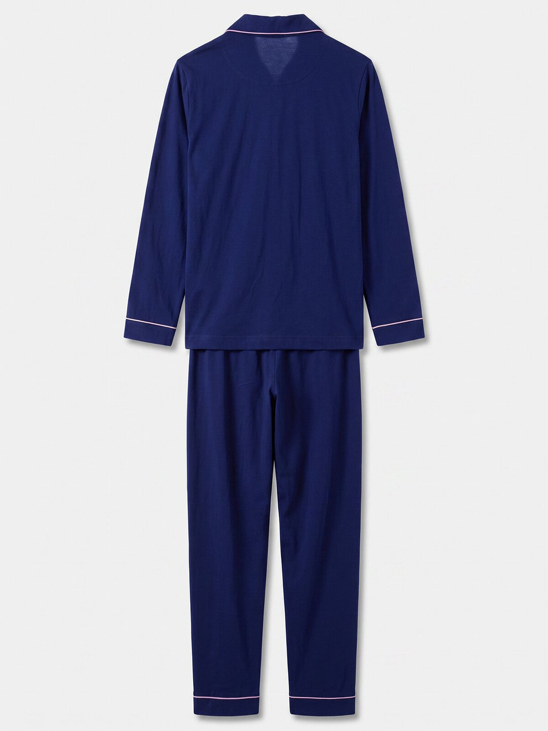 Pyjama Set - Ruby mit Kragen Knopfleiste und Stickerei