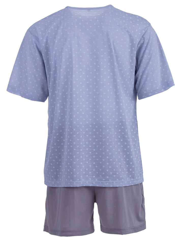 Pyjama Set Shorty - Knöpfe Rechteck