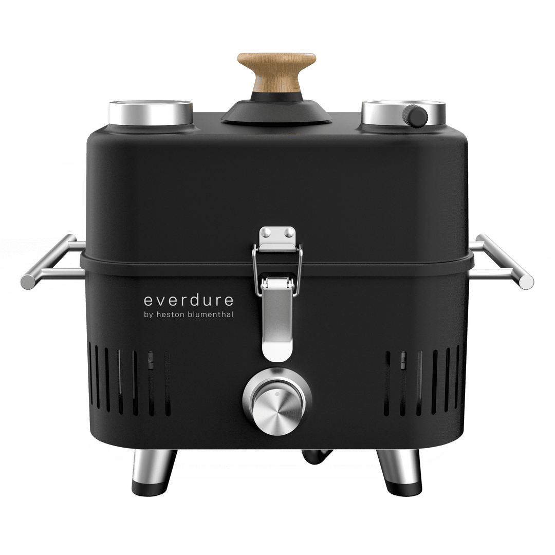 Everdure CUBE ProFlame 360 Tragbarer Gasgrill mit Garhaube