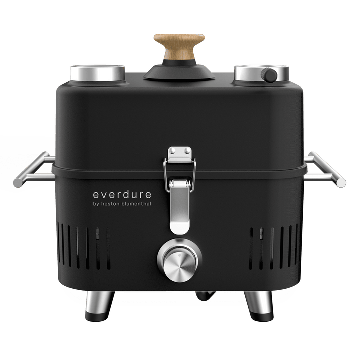 Everdure CUBE ProFlame 360 Tragbarer Gasgrill mit Garhaube