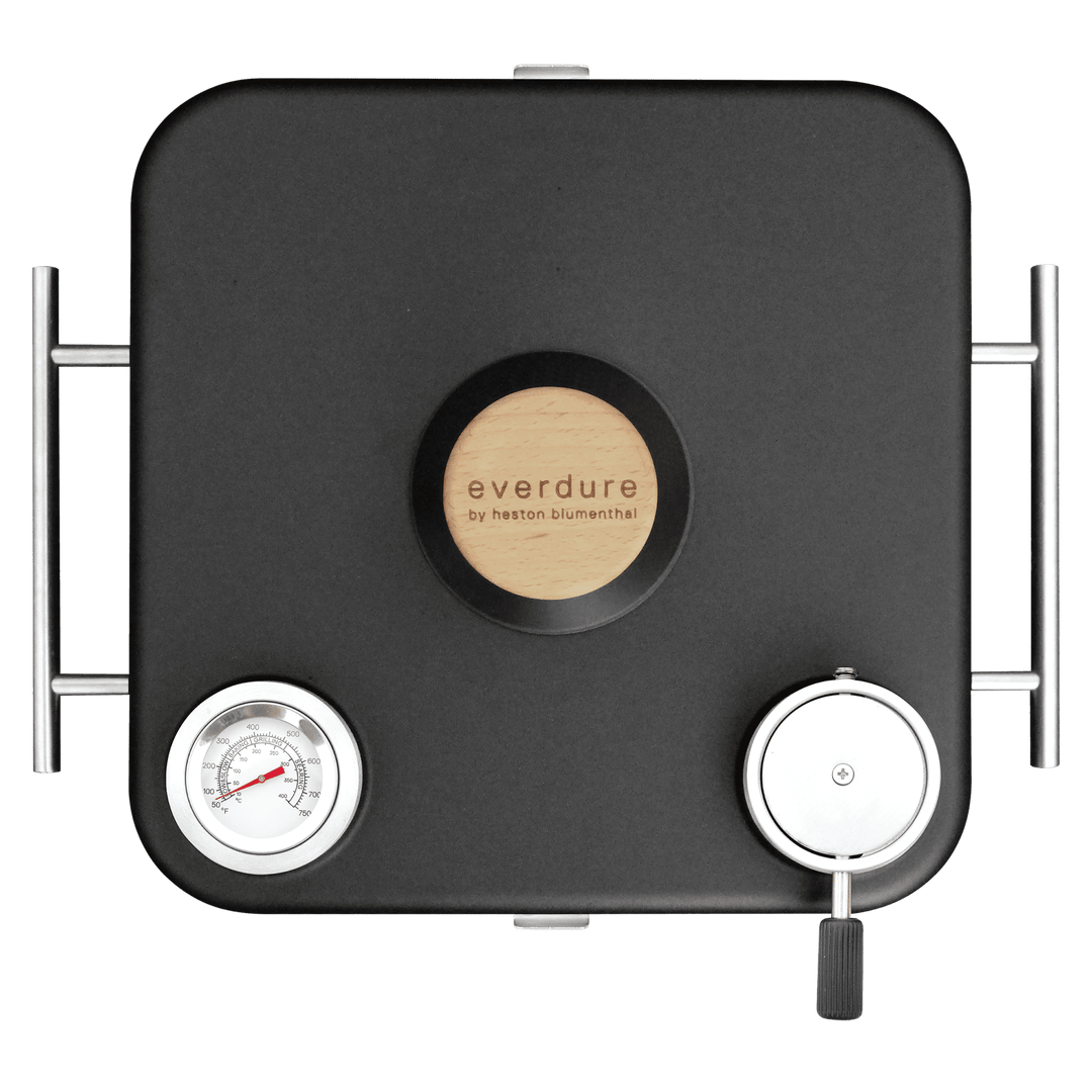 Everdure CUBE ProFlame 360 Tragbarer Gasgrill mit Garhaube