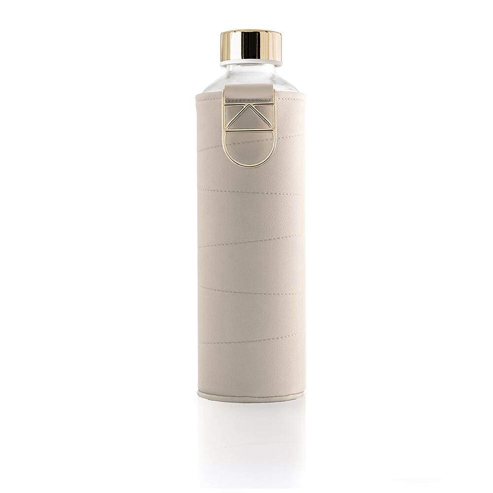 Mismatch glass bottle with faux leather sleeve 750ml