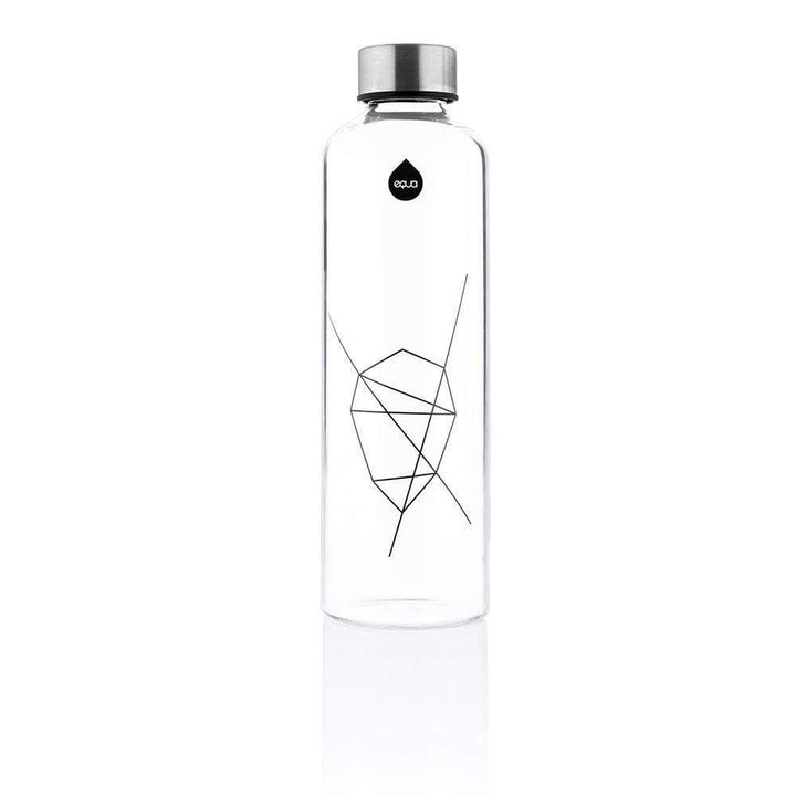 Mismatch Glasflasche mit Filztasche 750ml
