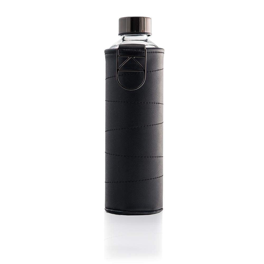 Mismatch glass bottle with faux leather sleeve 750ml