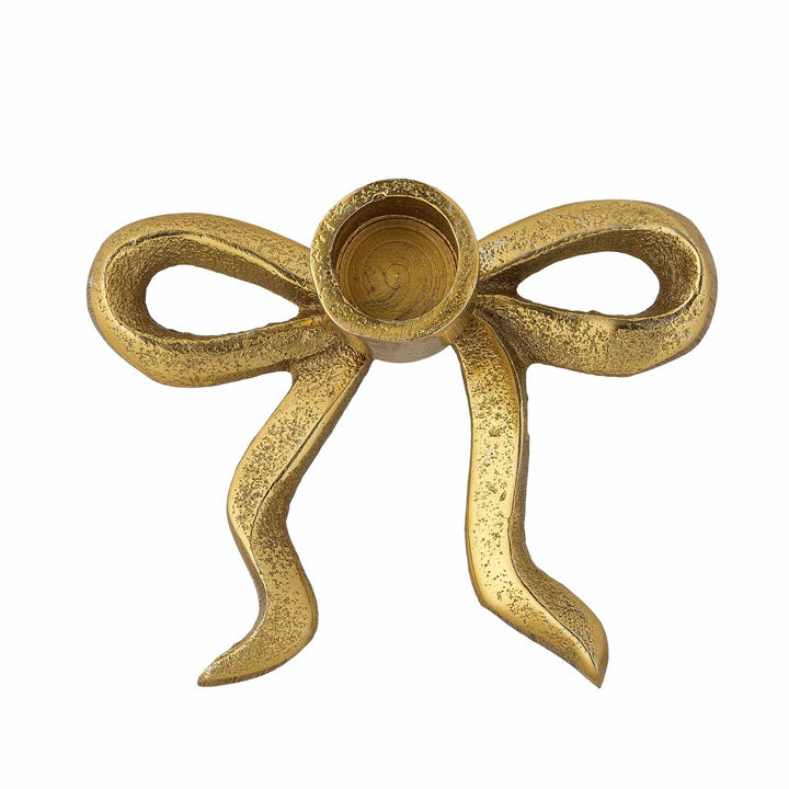 Nanda Kerzenhalter, Gold, Aluminium, für Stabkerzen