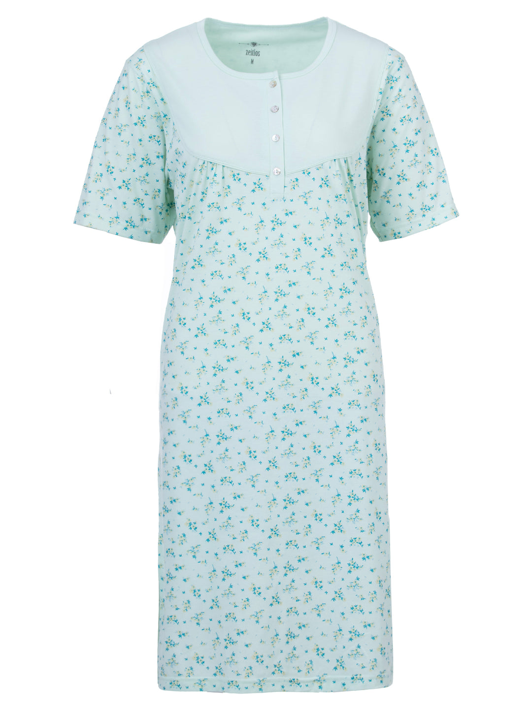 Nachthemd Kurzarm - Zweigen/ Blüten