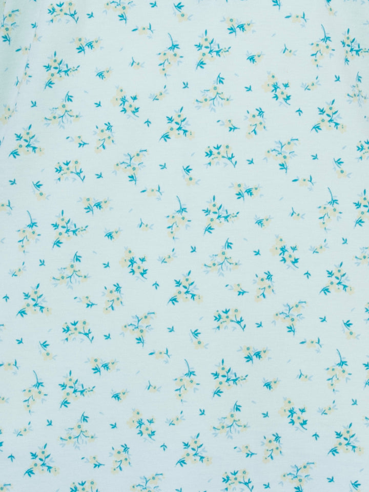 Nachthemd Kurzarm - Zweigen/ Blüten