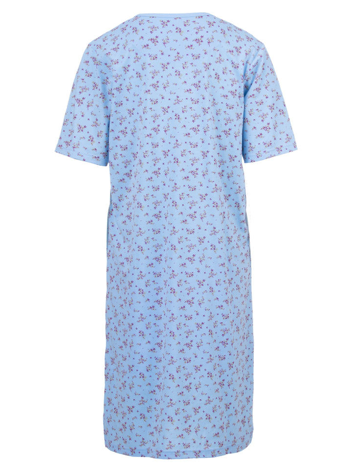 Nachthemd Kurzarm - Zweigen/ Blüten
