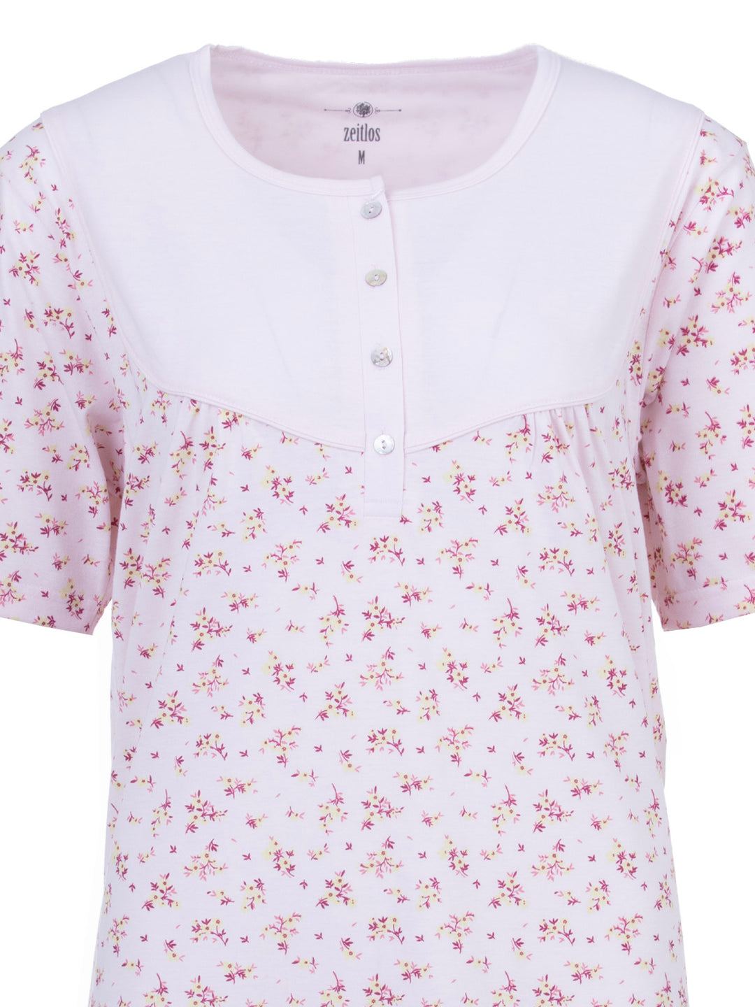 Nachthemd Kurzarm - Zweigen/ Blüten