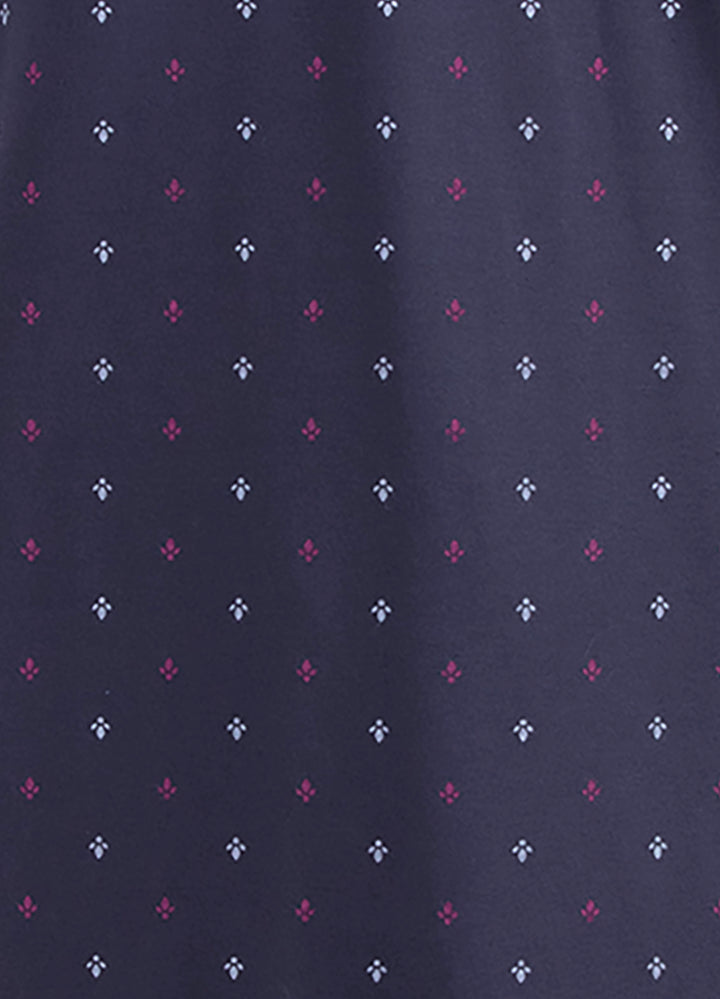 Nachthemd Kurzarm -  Blatt