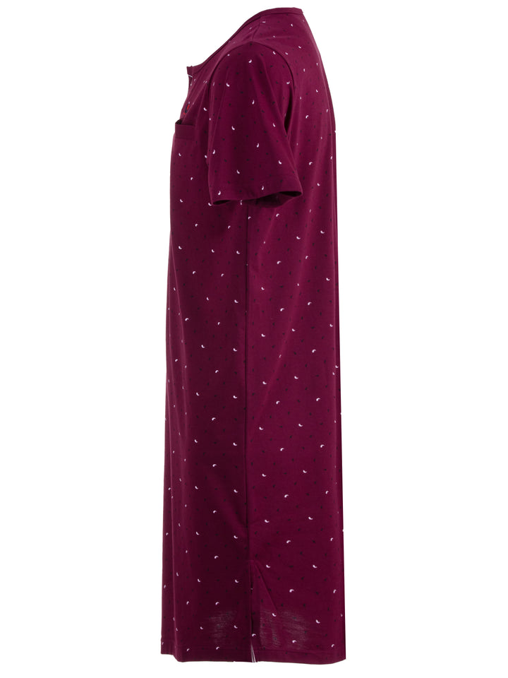 Nightgown short sleeve - drops