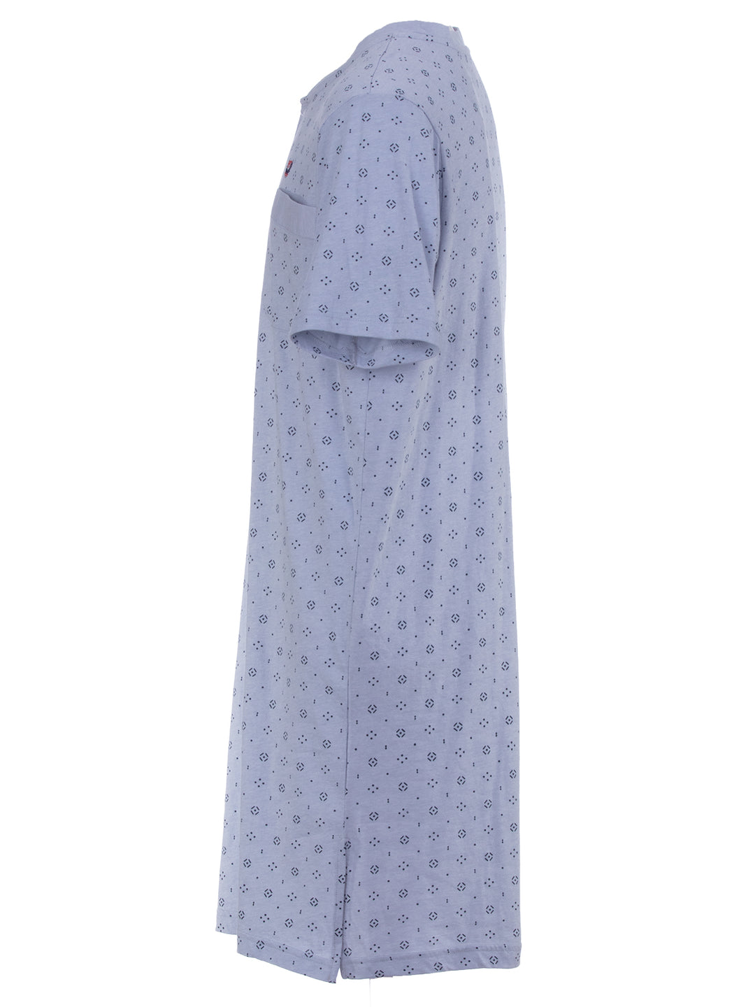 Nachthemd kurzarm - Theo Geometrische Formen