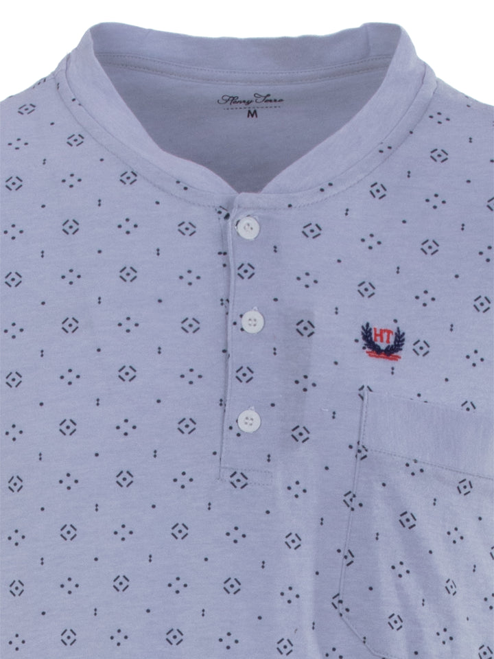 Nachthemd kurzarm - Theo Geometrische Formen