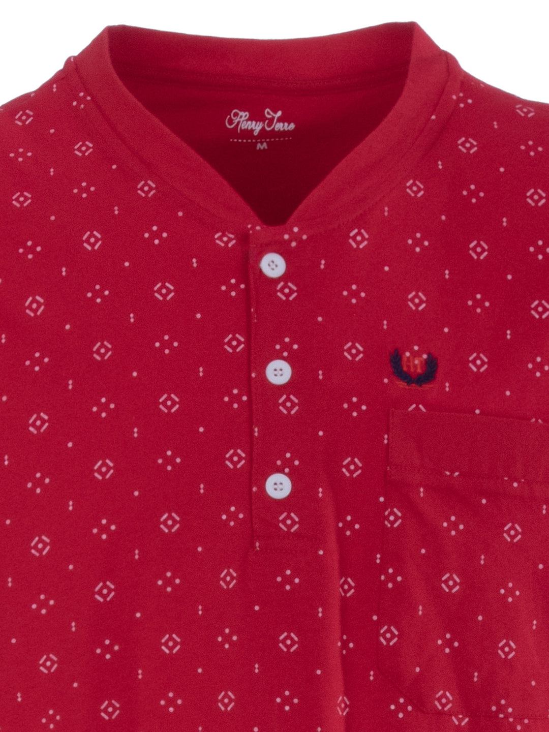 Nachthemd kurzarm - Theo Geometrische Formen