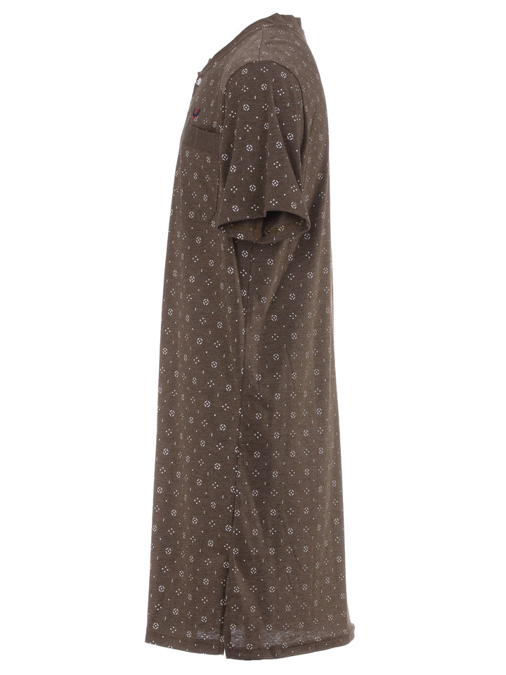 Nachthemd kurzarm - Theo Geometrische Formen