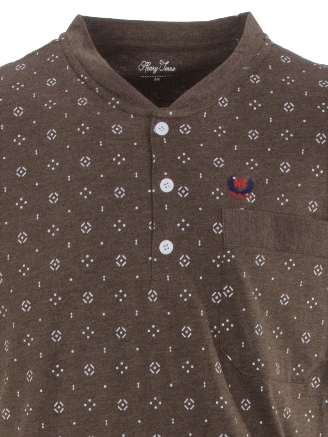 Nachthemd kurzarm - Theo Geometrische Formen