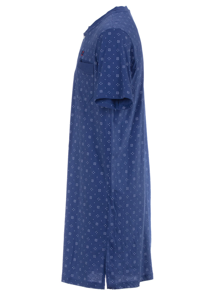 Nachthemd kurzarm - Theo Geometrische Formen