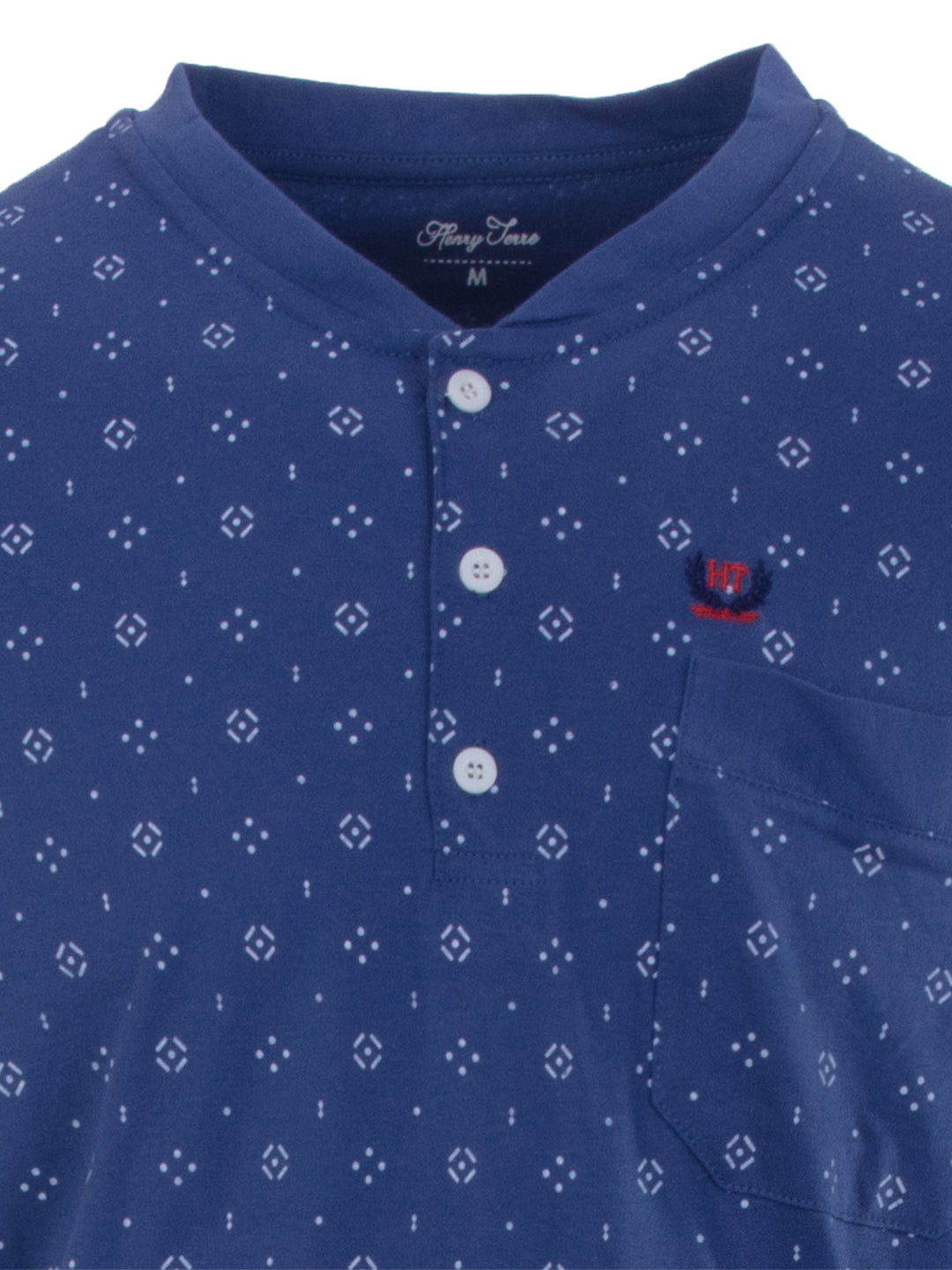 Nachthemd kurzarm - Theo Geometrische Formen