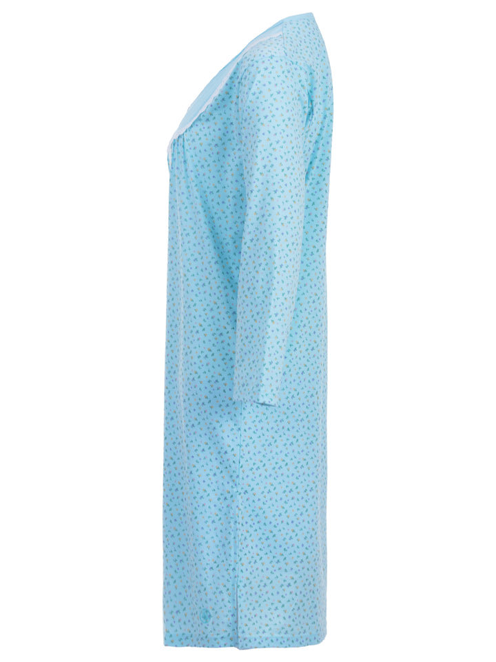Nachthemd Langarm - Mille Fleur Spitze