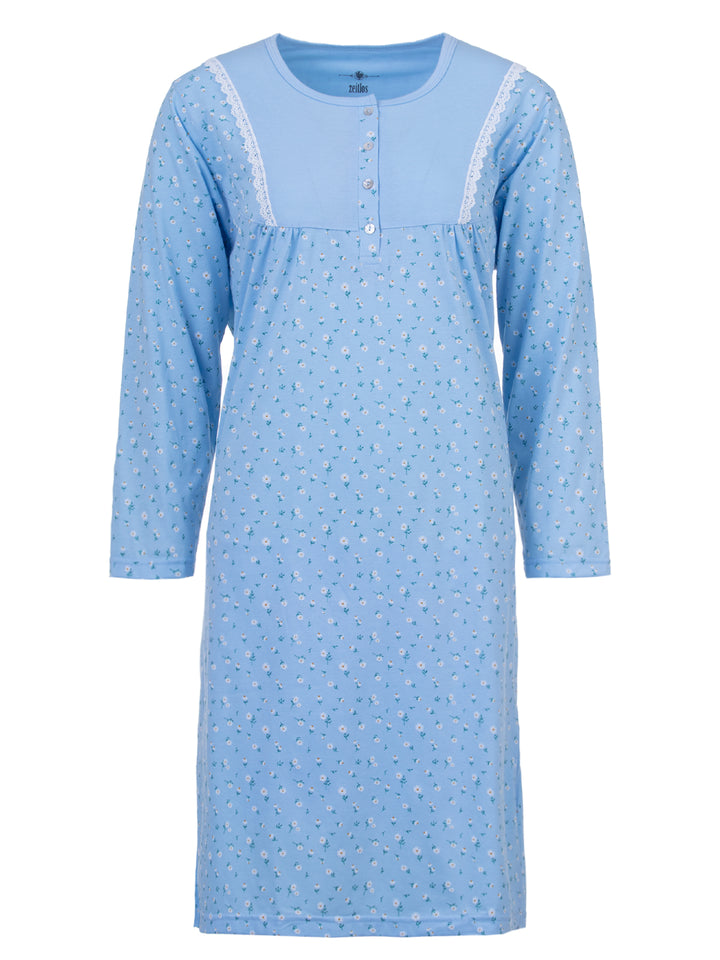 Long-sleeved nightgown - pure romance