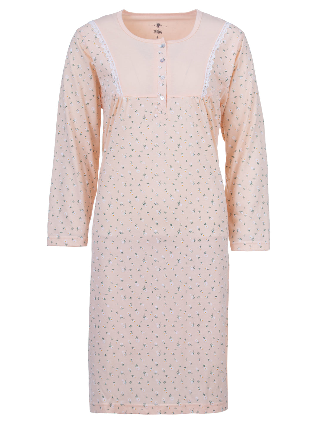 Long-sleeved nightgown - pure romance