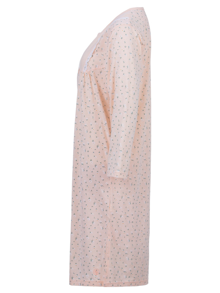 Long-sleeved nightgown - pure romance