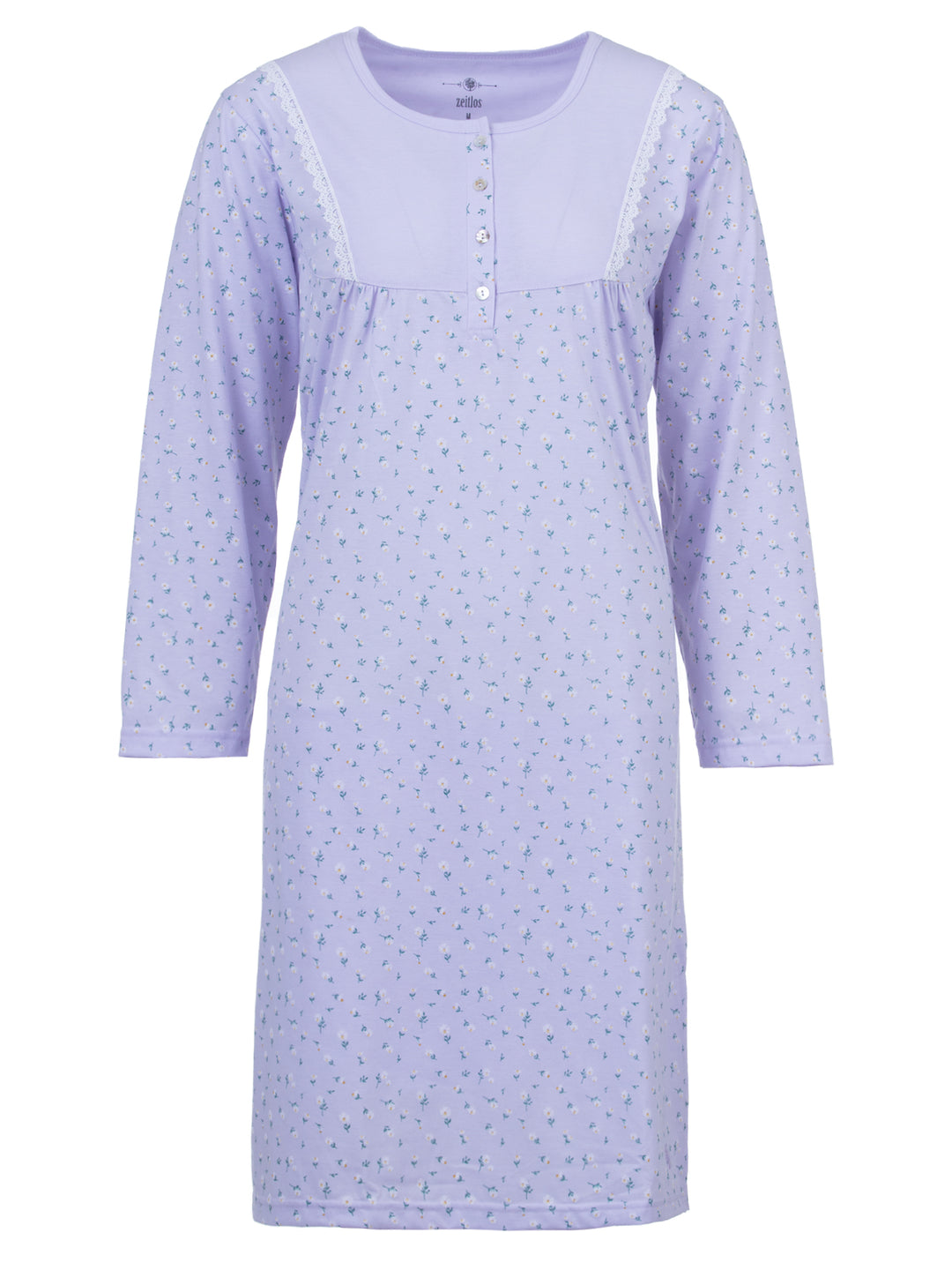 Long-sleeved nightgown - pure romance