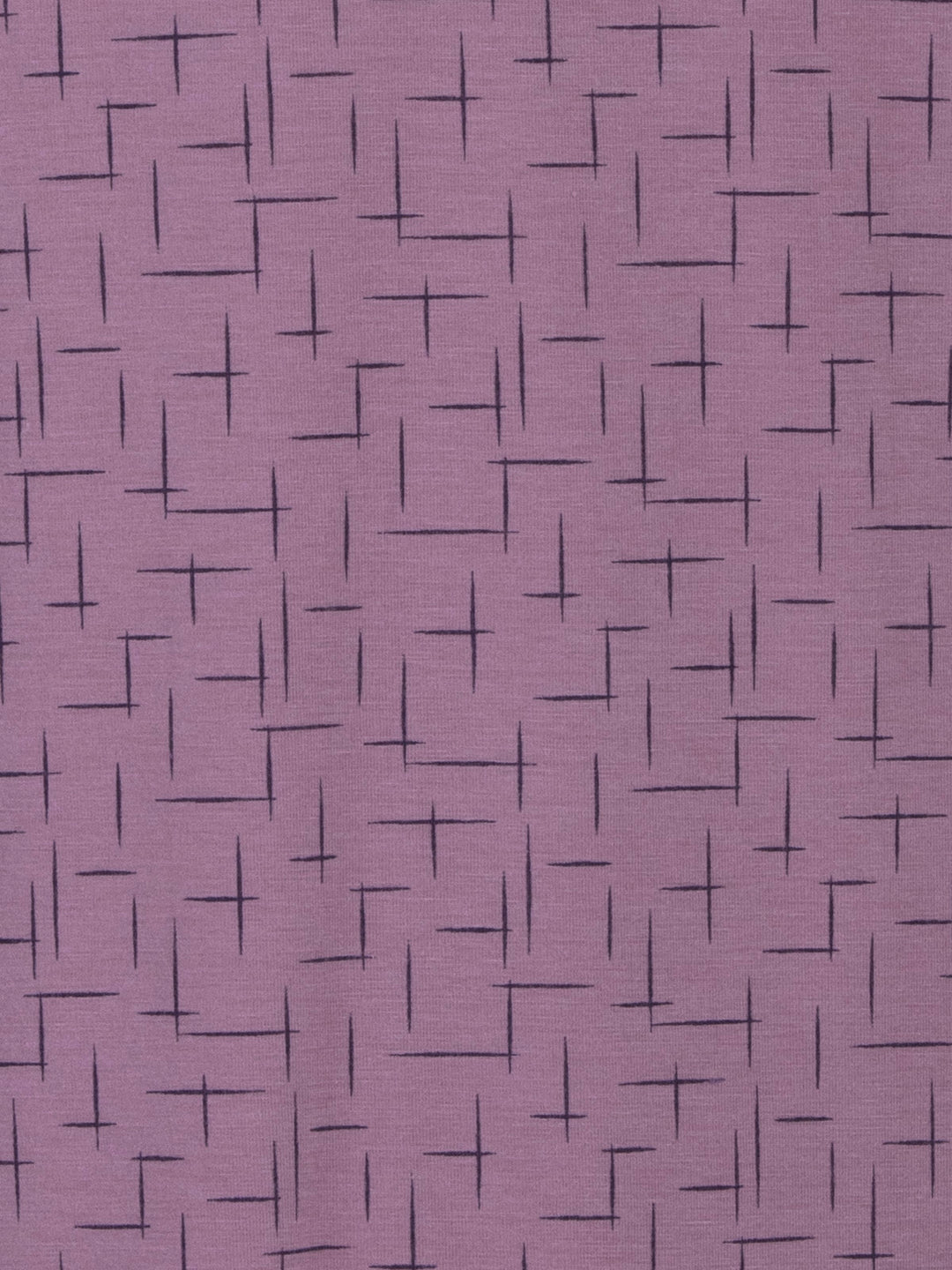 Long-sleeved nightdress - striped pattern